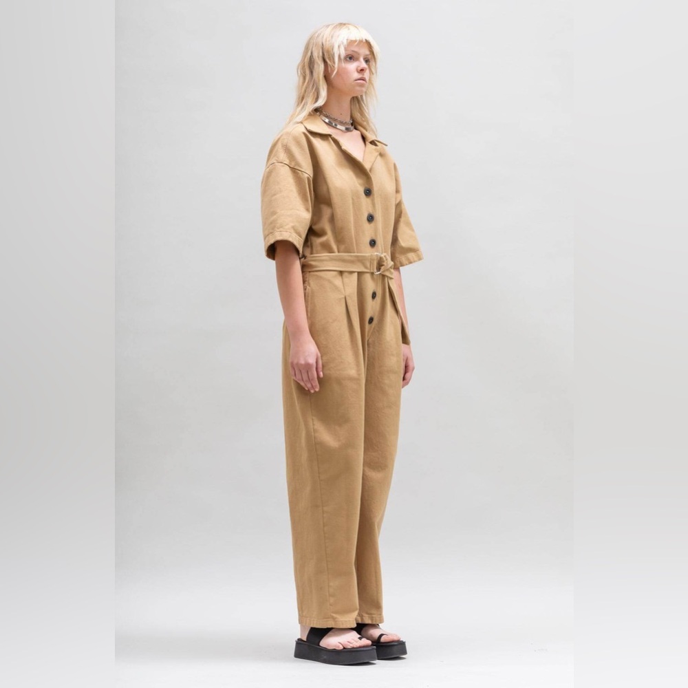 Toit Volant Oversized Belted Jumpsuit